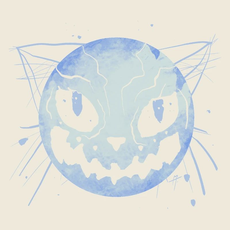Chats Zombie Lune