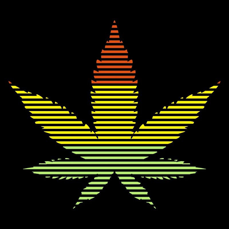 Cannabis-Blatt