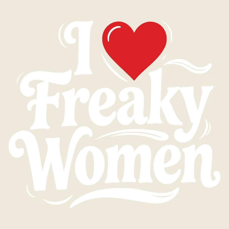 I Heart Freaky Women Tee