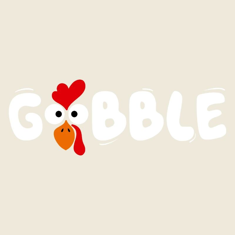 Thanksgiving-Geschenk-Gobble-Grafik
