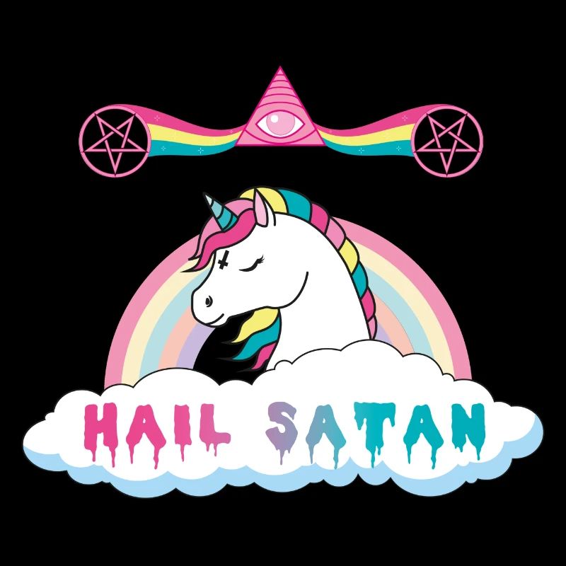 Hagel Satan Einhorn