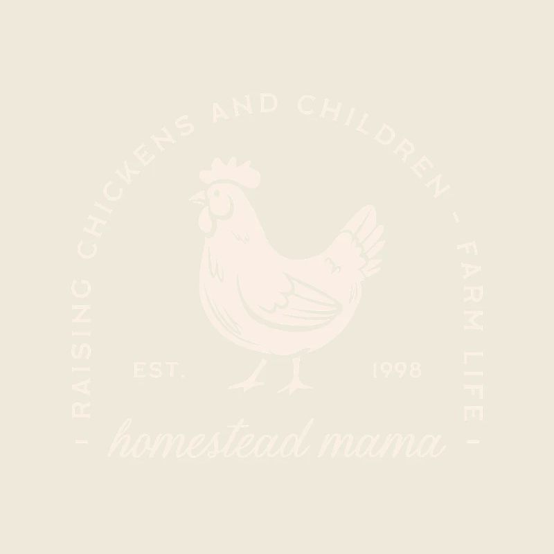 Gehöft Mutter Mutter lustiges Huhn Bauernhof Tier