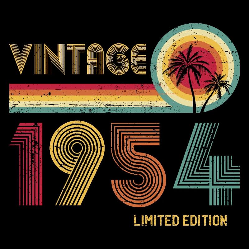 Rétro 1954 Palm Sunset Edition