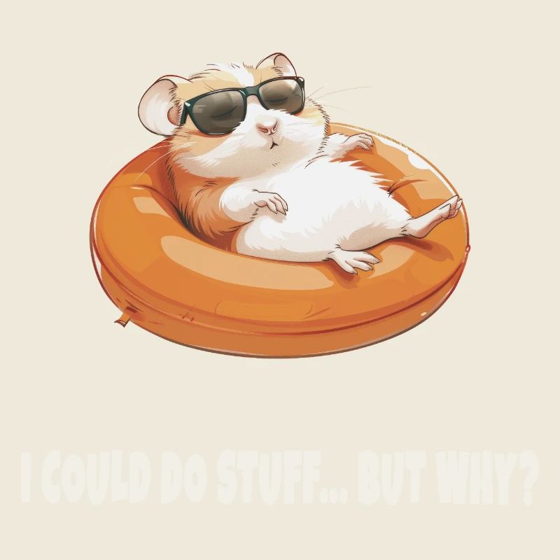 I Could Do Stuff... But Why? | Funny Lazy Hamster