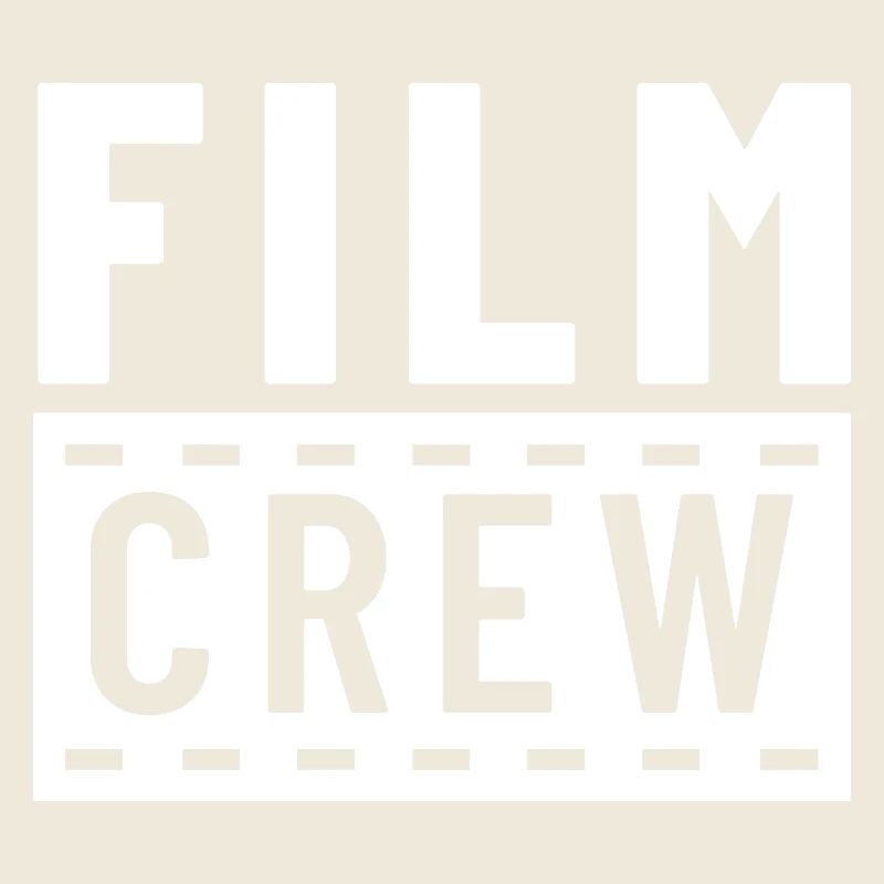Lettrage Minimalist CREW en blanc