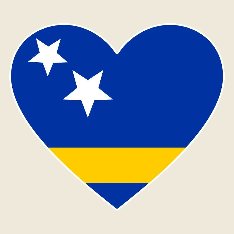 Curaçao_Flagge_Herz