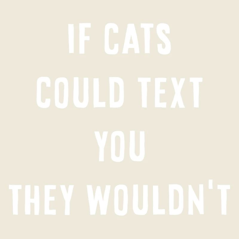Si les chats pouvaient vous envoyer des SMS