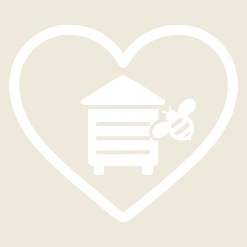 Heart Beekeeper Hive Bee
