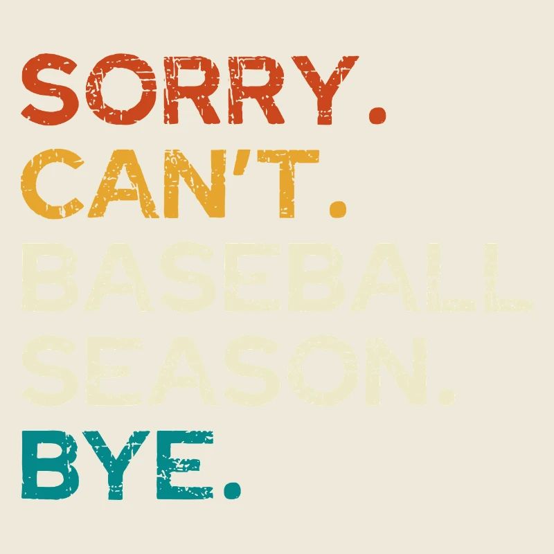 Sorry, Baseball-Saison vorbei