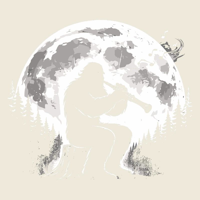 Bigfoot joue de la clarinette