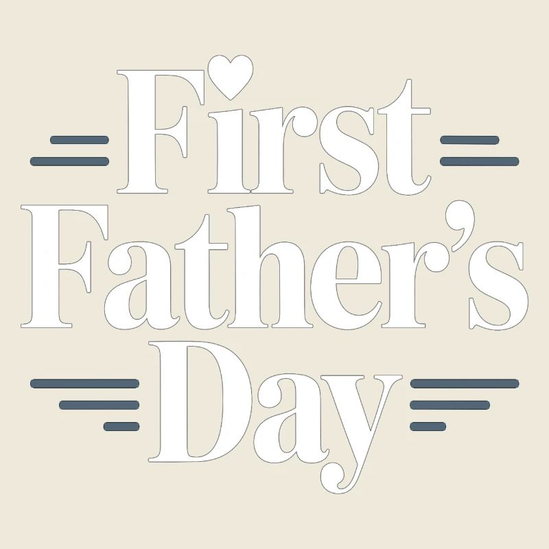First Fathers Day – Papa erster Vatertag