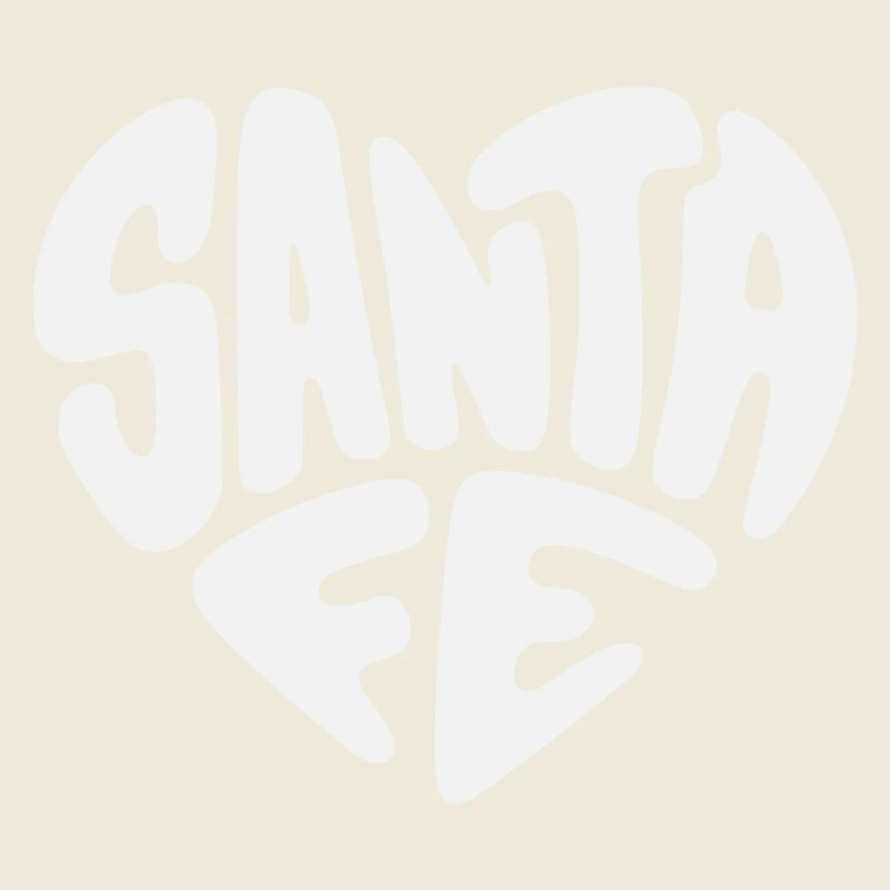Santa Fe, New Mexico Heart Design