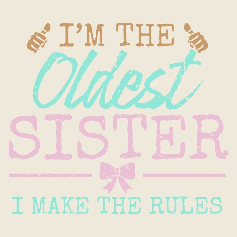 Älteste Schwester regelt Grafik-Tee