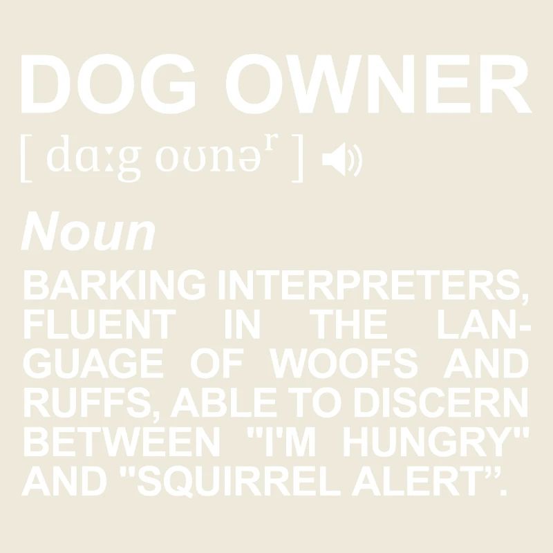 Dog Owner Description