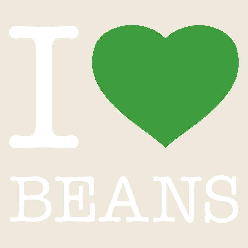 I LOVE BEANS Bohnen