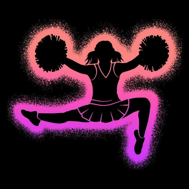 Cheerleading Kinder Mädchen Damen Cheerleader