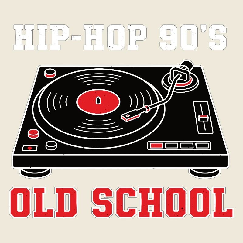 Hip Hop 90s Old School DJ Vinyl