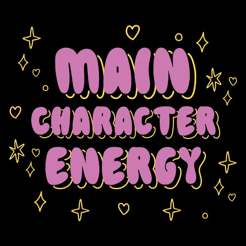 Main Character Energy Tee