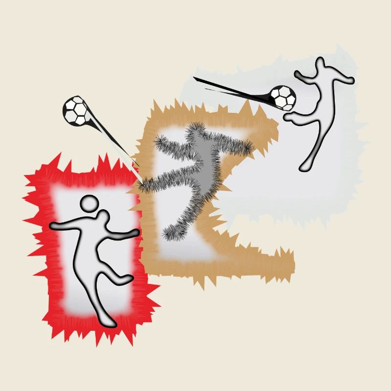 Dynamischer Ballspieler