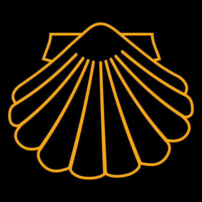 Scallops as a good luck symbol