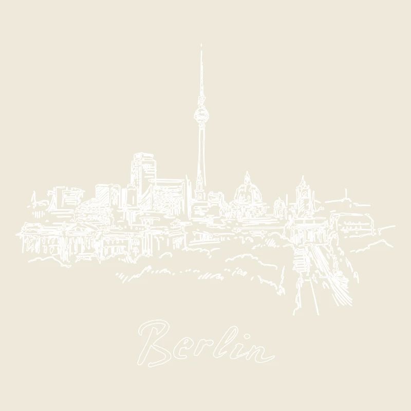 Berlin Skyline Cityscape Germany Berlin Landmark