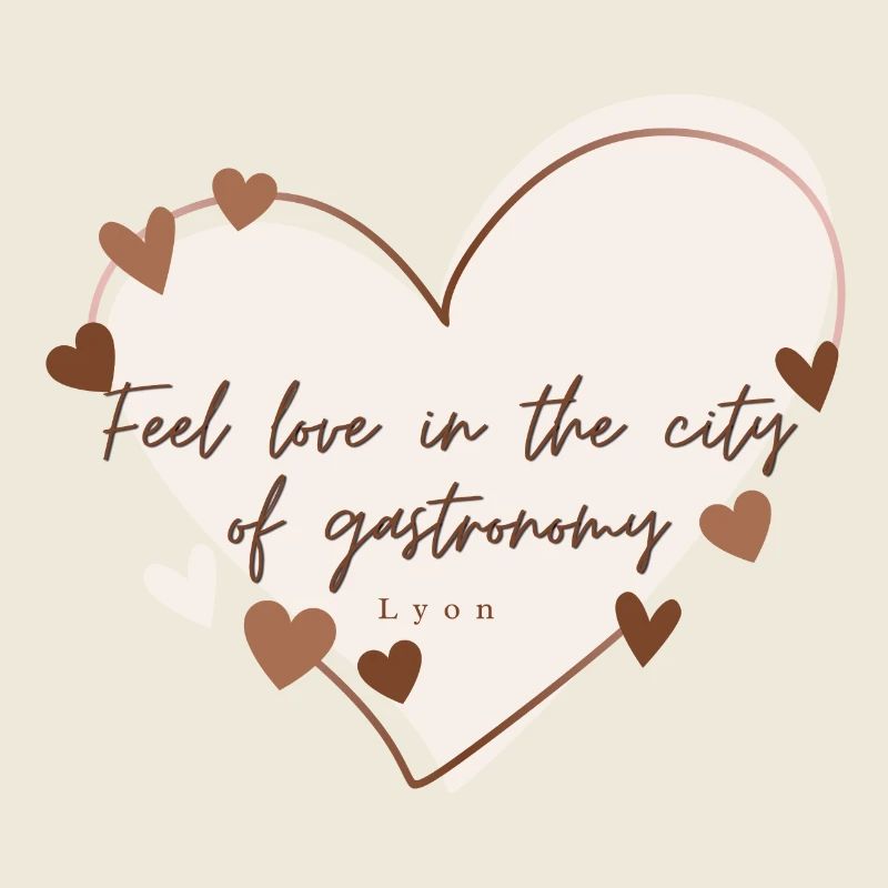 Ich liebe mit Herz Lyon