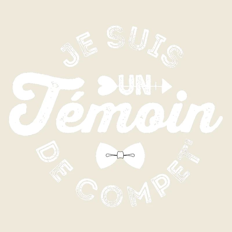 Témoin de mariage - Je suis un témoin