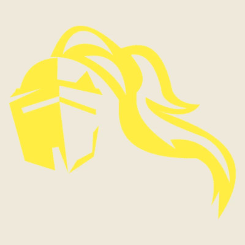 Goldener Ritter Silhouette