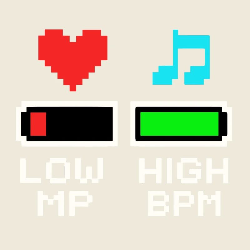 NIEDRIGE MP HOHE BPM Pixel Art Gaming Musik