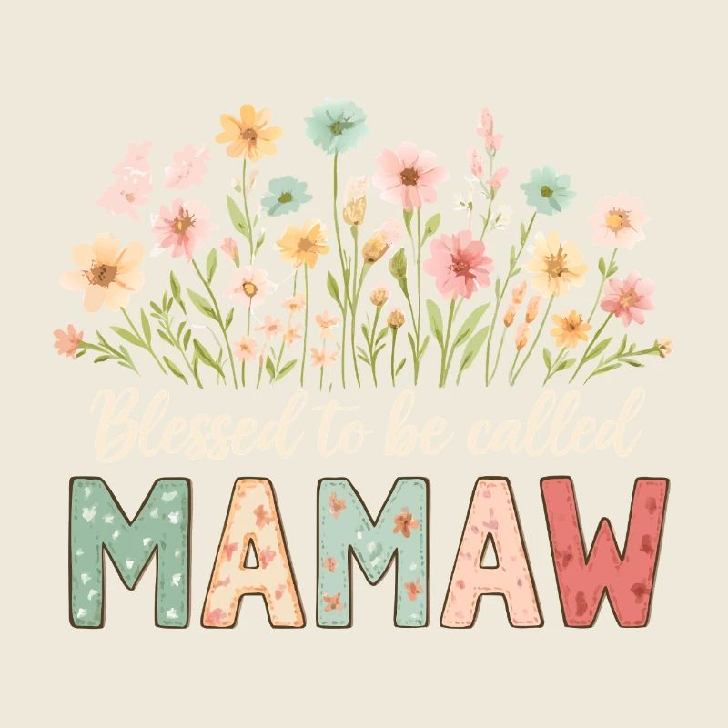 Gesegnet Mamaw genannt zu werden