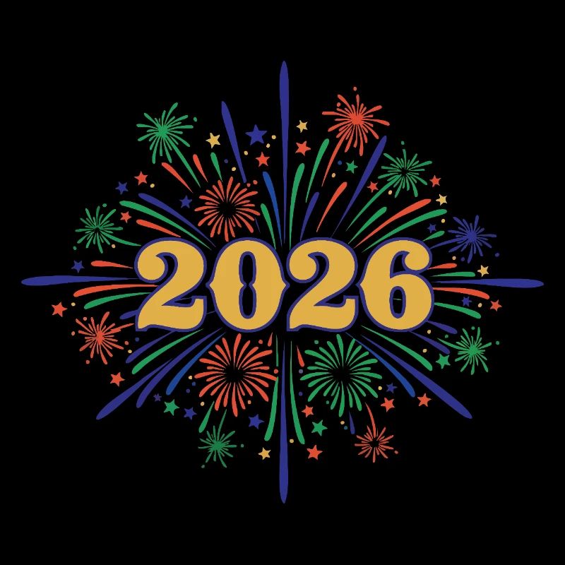 Design der Feuerwerksfeier 2026