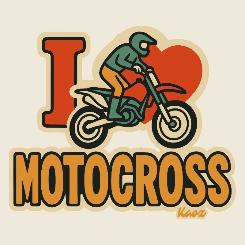 Ich liebe Motocross