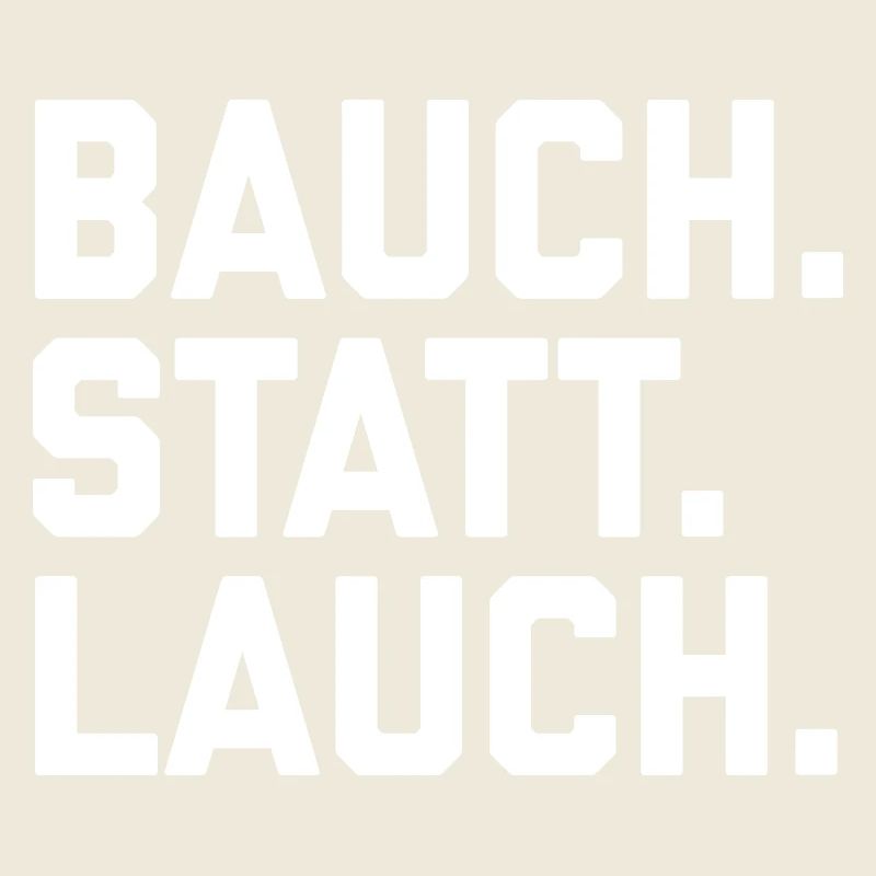 Bauch statt Lauch