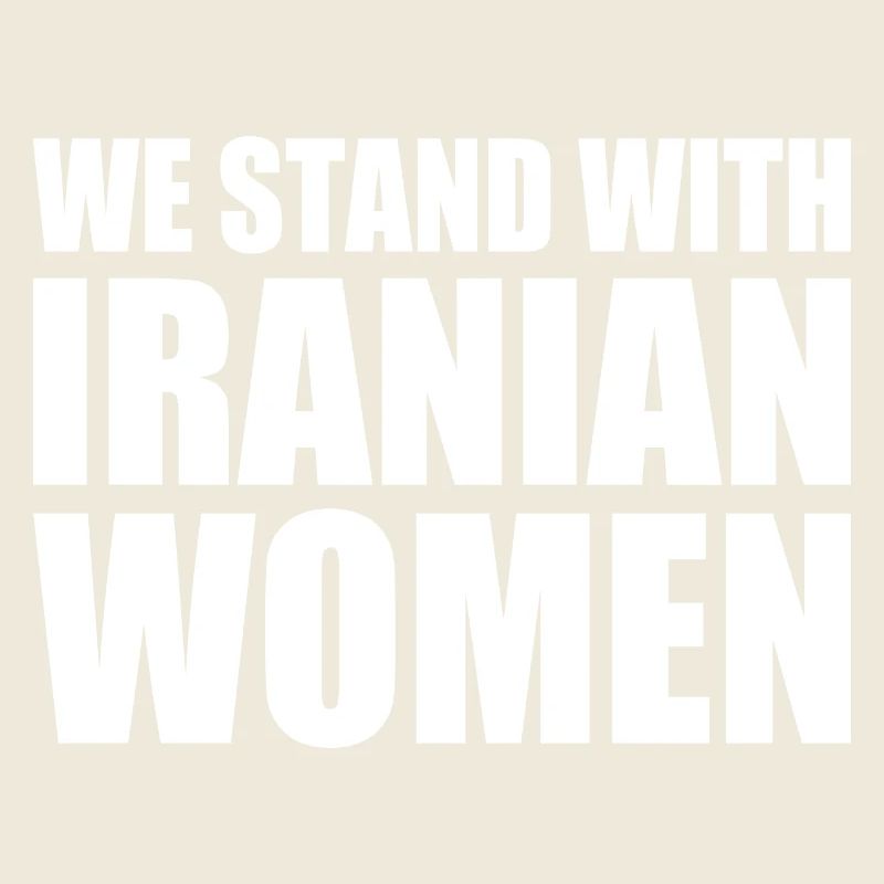 We stand with iranian women