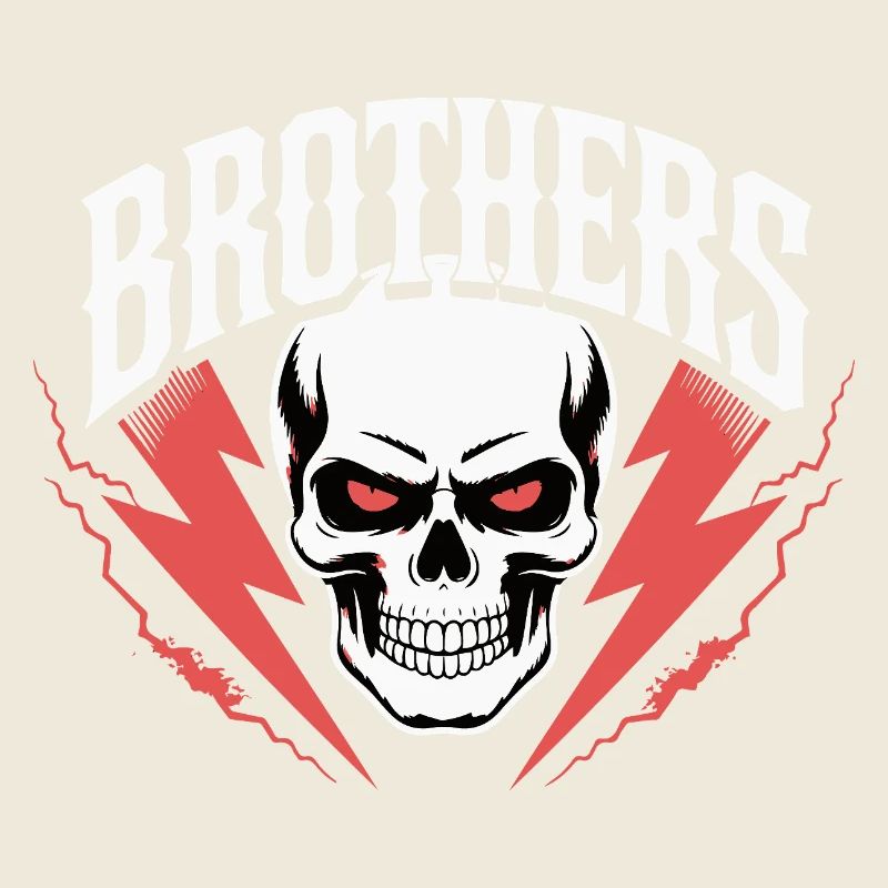 Brothers Skull Thunder Crest