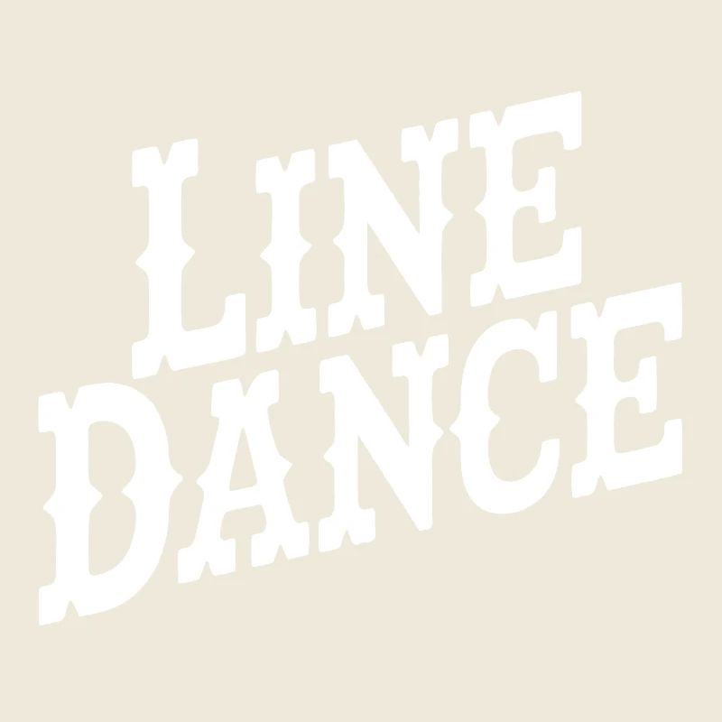 Style typographique de la danse en ligne