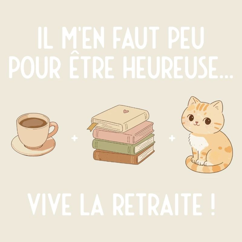 Douce Retraite (texte blanc)