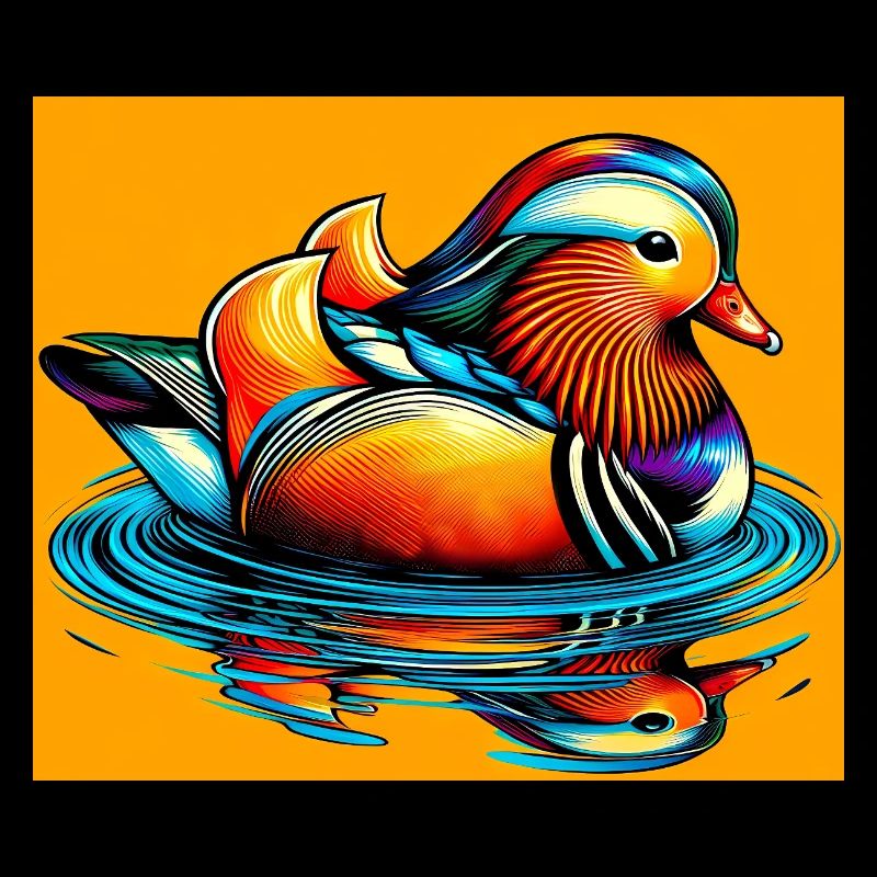 Mandarin duck