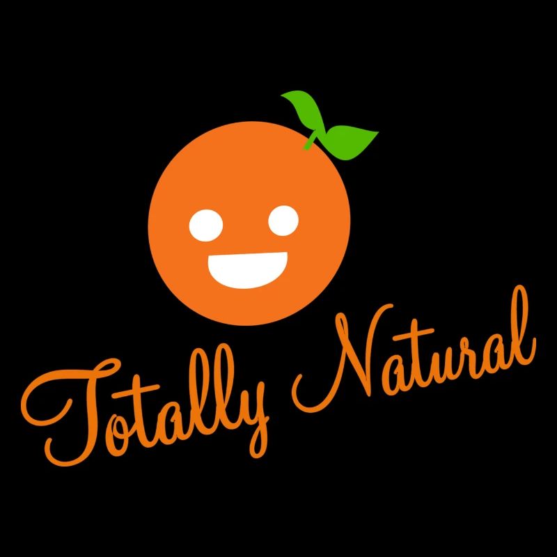 Totally natural orange