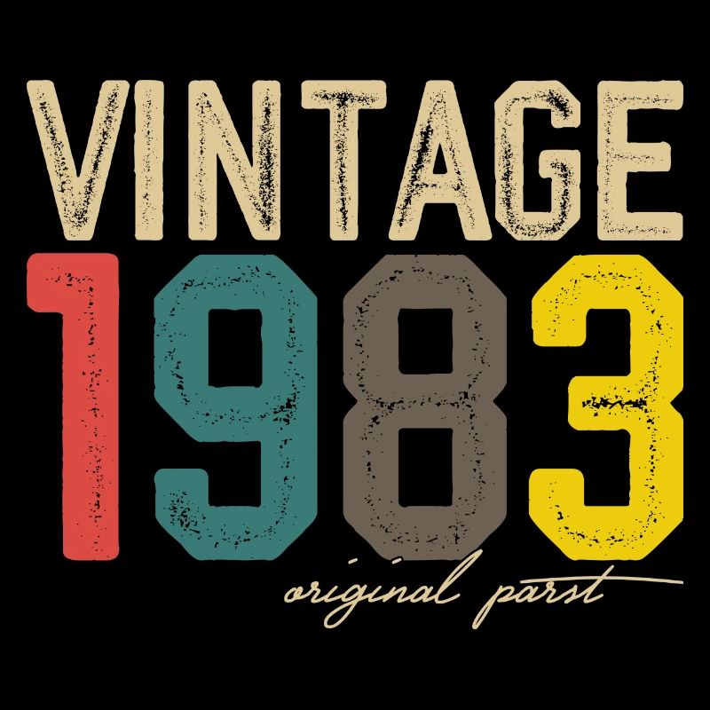 Vintage 1983 Original Print