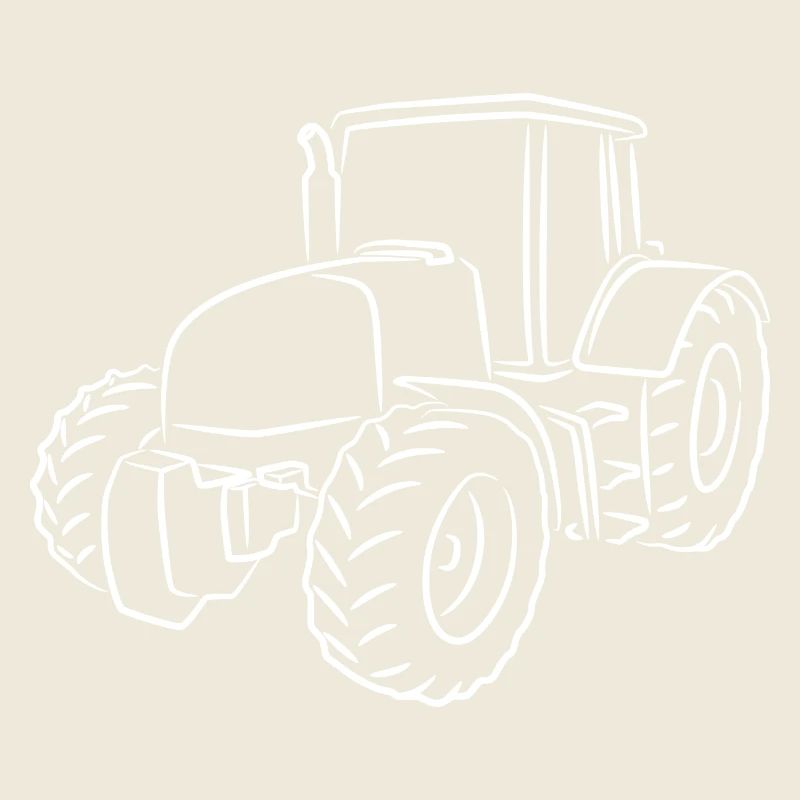 Traktor Skizze