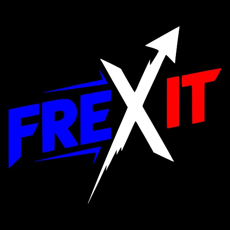 Frexit Blau Weiß Rot