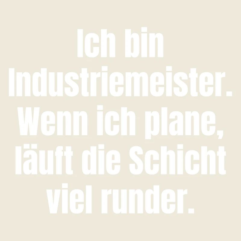 Slogan de planification de contremaître industriel