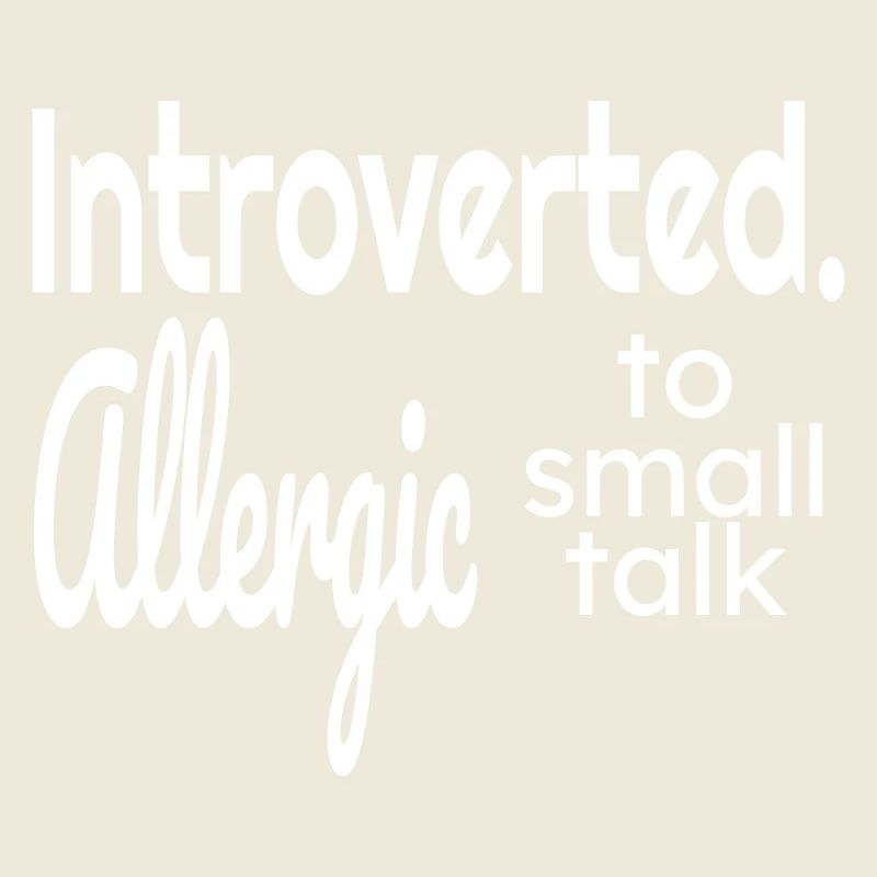 Introverti allergique aux banalités