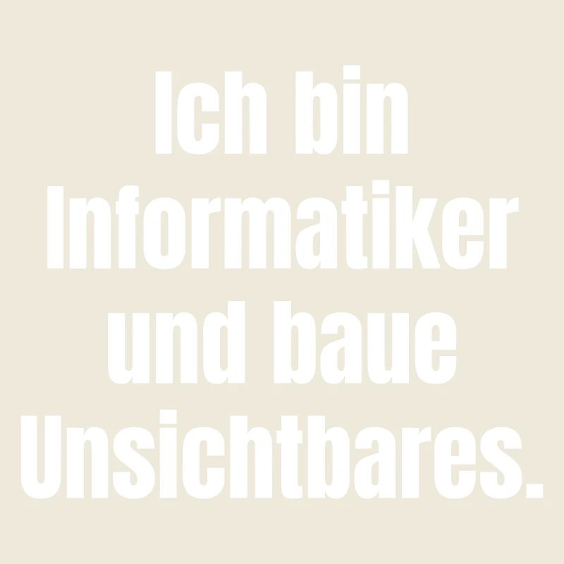 Informatiker: Unsichtbares bauen