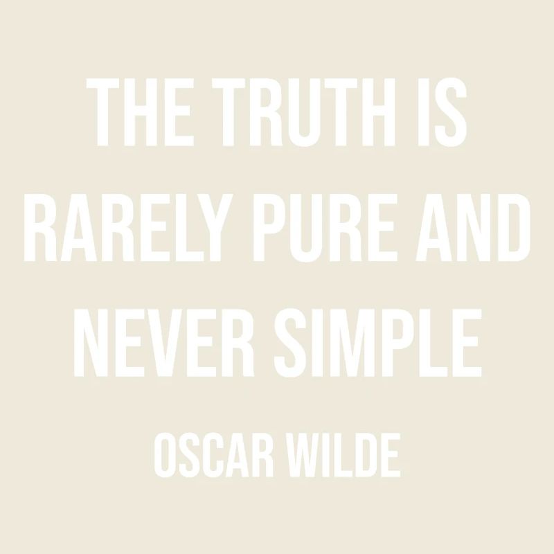 Oscar Wilde quote on truth