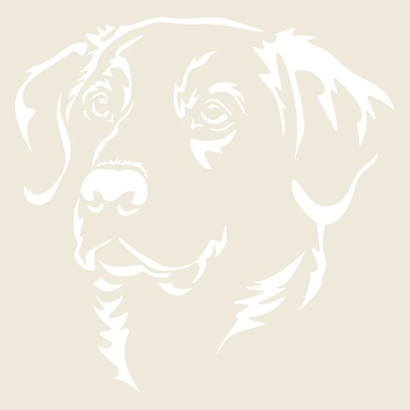 Tête labrador « Black Edition »