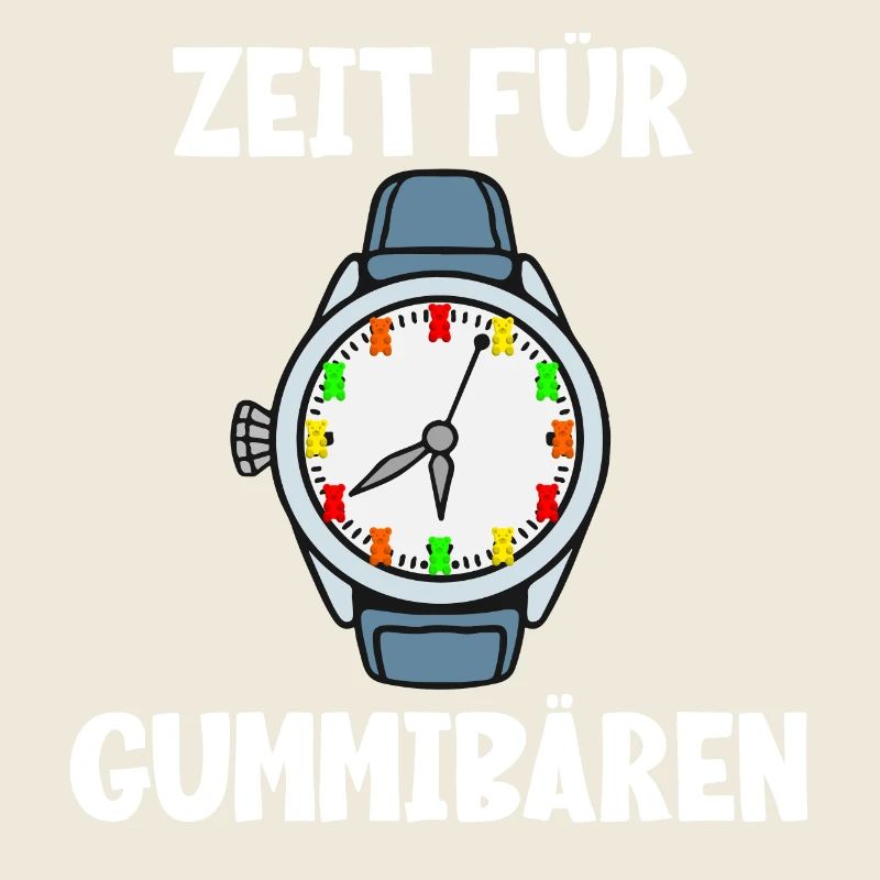 Time for gummy bears! Gummy Bear Watch Candy