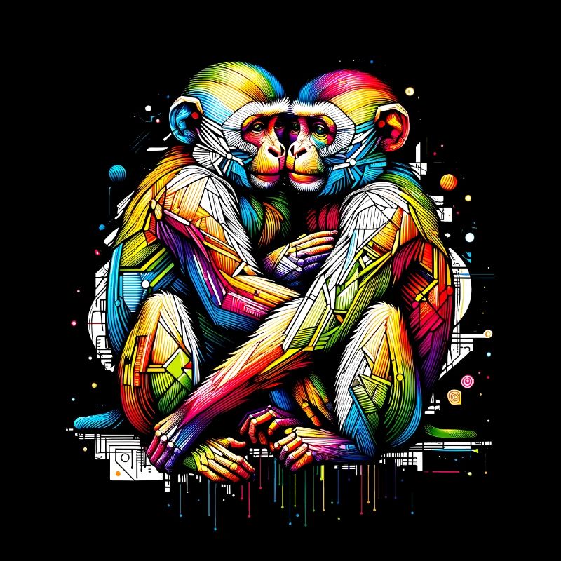 Neon Nexus - Embrace Monkeys