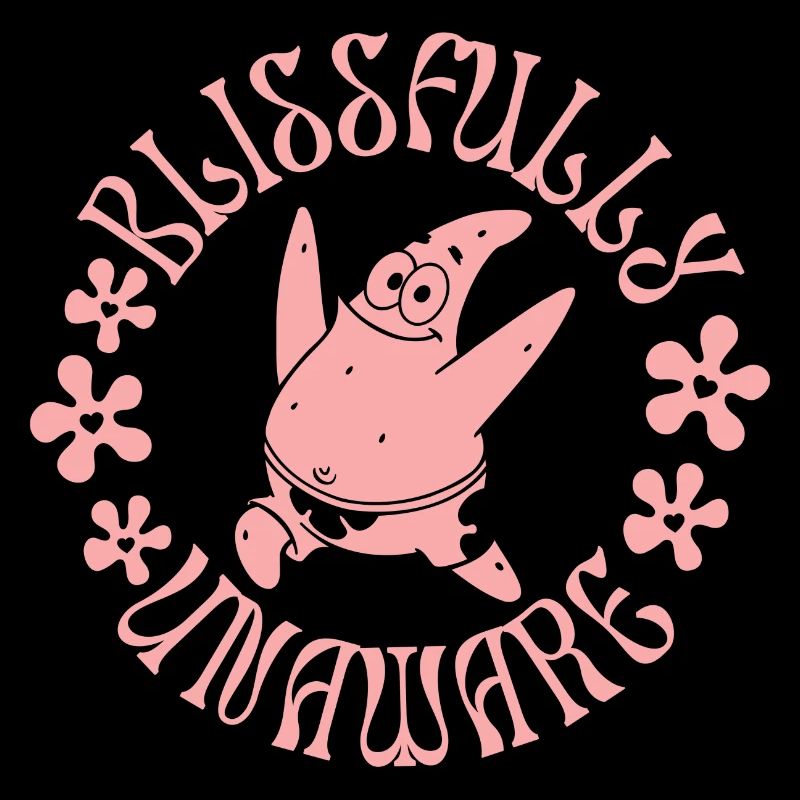 Spongebob Schwammkopf Patrick Süßes Design In Rosa